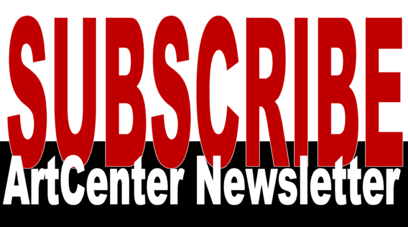 Subscribe to the Art Center Website