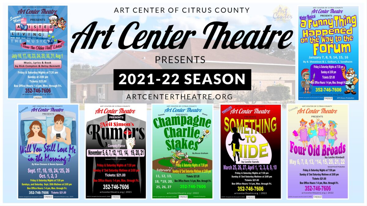 Announcing The Art Center Theatre 2021-2022 Season Schedule