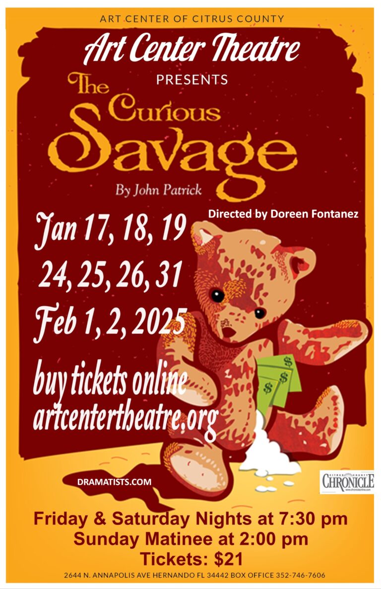 Art Center Theatre Presents: The Curious Savage - Comedy