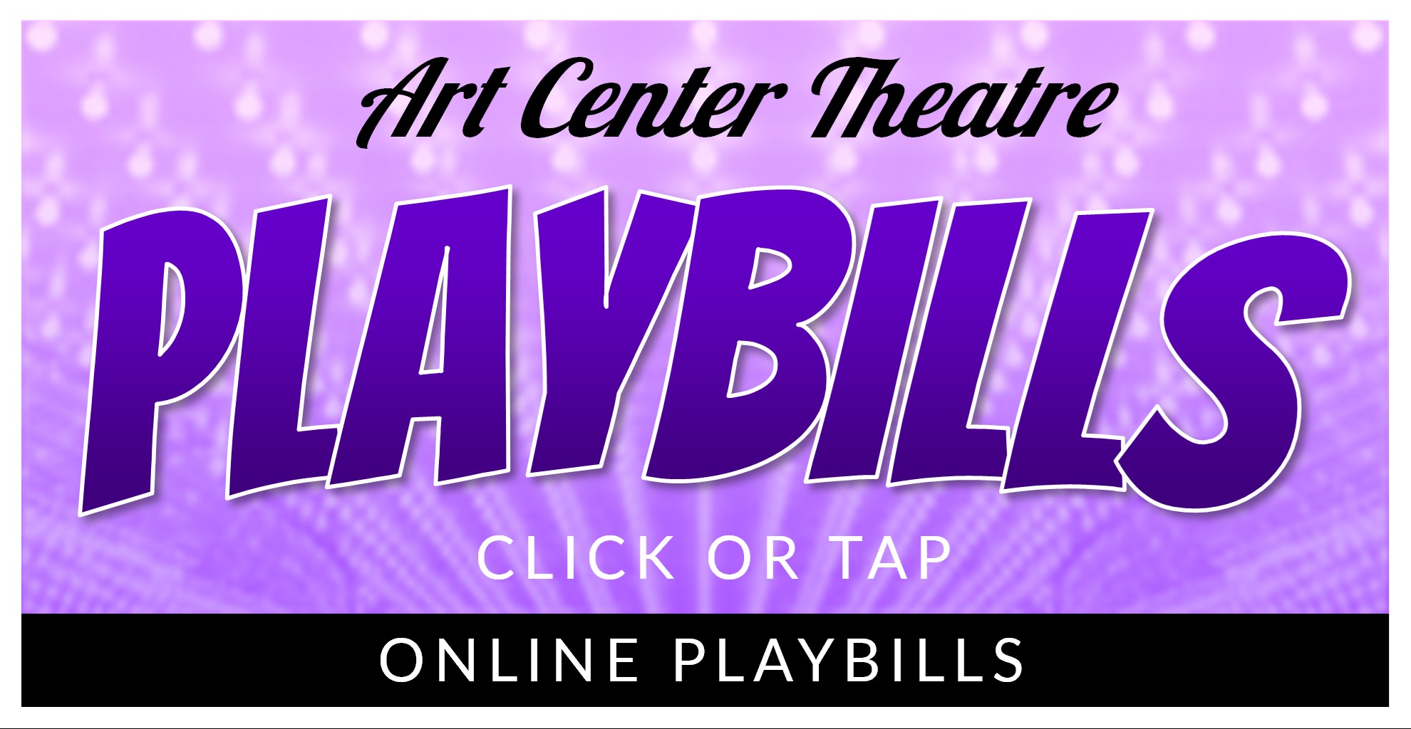 ONLINE PLAYBILLS – ART CENTER OF CITRUS COUNTY