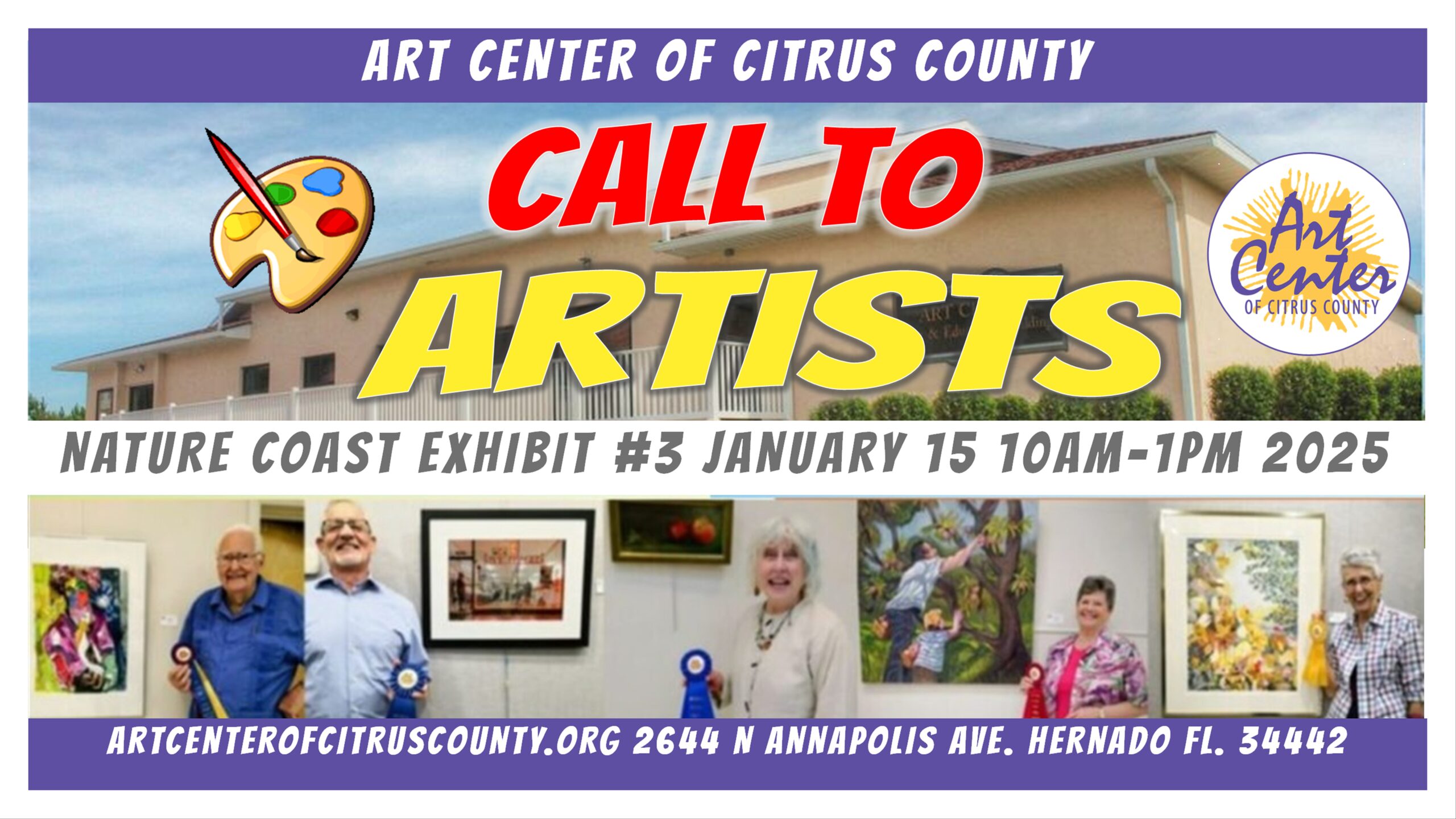 Call to Artists Nature Coast Exhibit No.3