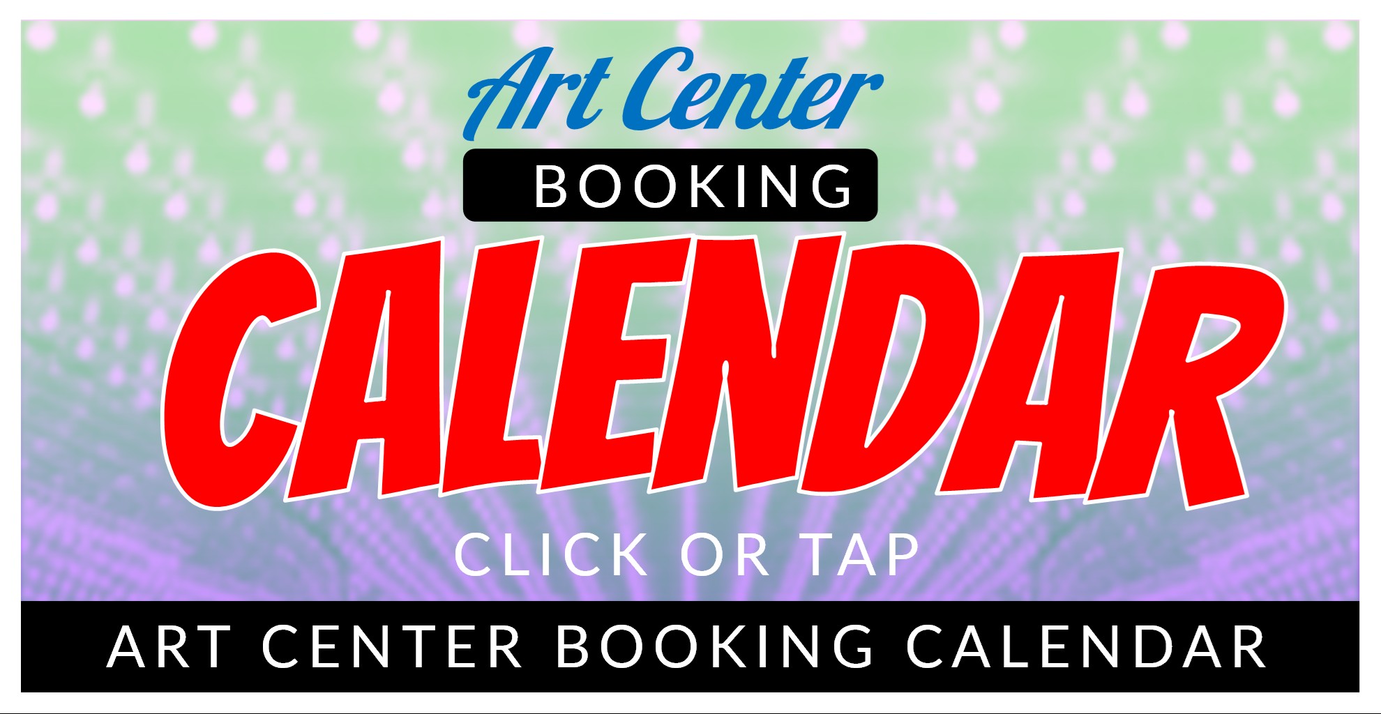 Art Center Campus Booking Calendar