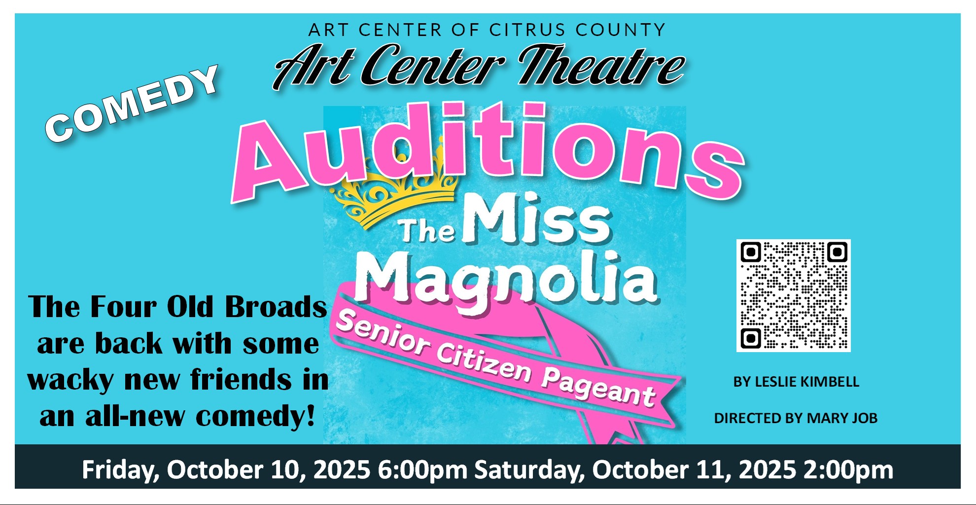 Auditions: The Miss Magnolia Senior Citizen Beauty Pageant